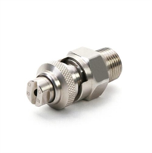 หัวฉีดสเปรย์พัดลมแบนแบบแบน VeeJet สแตนเลส